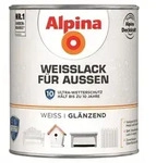 Alpina Wei&szlig;lack f&uuml;r Au&szlig;en gl&auml;nzend 750 ml