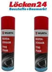 W&uuml;rth 2 x Reifenpflegschaum 500 ml