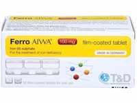 PZN-DE 15250375, T & D Pharma Ferro AIWA 100 mg Filmtabletten, 50 St, Grundpreis:
