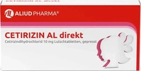 PZN-DE 00361028, ALIUD Pharma Cetirizin AL Direkt Lutschtabletten, 7 St, Grundpreis: