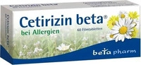 PZN-DE 15785260, betapharm Arzneimittel Cetirizin beta, 60 St, Grundpreis: &euro;