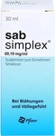 PZN-DE 00893334, Pfizer Pharma Sab simplex Suspension, 30 ml, Grundpreis: &euro;