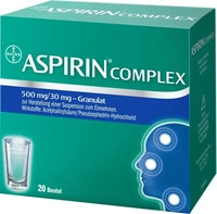 Bayer Vital Aspirin Complex Beutel mit Granulat, 20 St, Grundpreis: &euro; 0,60 /
