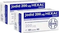 PZN-DE 03105998, Jodid 200 Hexal, 100 St, Grundpreis: &euro; 0,03 / St&uuml;ck