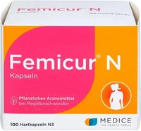 PZN-DE 00604956, MEDICE Arzneimittel P&uuml;tter Femicur N Kapseln, 100 St, Grundpreis: