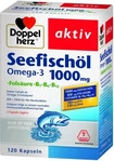PZN-DE 06583681, Queisser Pharma Doppelherz aktiv Seefisch&ouml;l Omega-3 1000 mg, 120