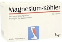 PZN-DE 06103416, K&ouml;hler Pharma Magnesium K&ouml;hler Kapseln, 90 St, Grundpreis: &euro;