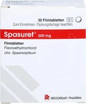 PZN-DE 04504080, Recordati Pharma Spasuret 200 Filmtabletten, 30 St, Grundpreis: