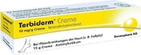 DERMAPHARM Terbiderm 10 mg/g Creme, 15 g, Grundpreis: &euro; 310,- / kg