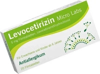 PZN-DE 16821006, Levocetirizin Micro Labs 5 mg Filmtabletten, 20 St, Grundpreis: