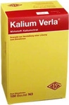 PZN-DE 07712896, Verla-Pharm Arzneimittel Kalium Verla Granulat, 100 St, Grundpreis: