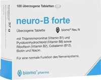 PZN-DE 11646449, biomo pharma Neuro-B forte biomo Tabletten, 100 St, Grundpreis: