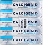 PZN-DE 00662184, Cooper Consumer Health Calcigen D Brausetabletten 600 mg/400 I.E.,