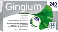 PZN-DE 14171202, Hexal Gingium 240 mg Filmtabletten, 40 St, Grundpreis: &euro; 0,89 /