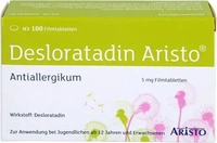 PZN-DE 11294329, Aristo Pharma Desloratadin Aristo 5 mg Filmtabletten, 100 St,