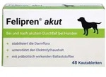 Felipren Akut Kautabletten bei u. nach Durchfall f&uuml;r Hunde