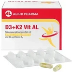 D3 + K2 Vit AL 2000 I.E. / 80 &mu;g Kapseln f&uuml;r die Knochen