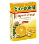 Em Eukal Bonbons Ingwer Orange zuckerfrei Box
