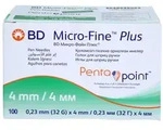 Bd Micro-fine+ 4 Pen-nadeln 0,23x4 Mm