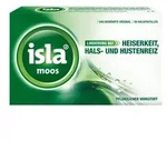isla moos Halspastillen bei Halskratzen und Reizhusten