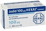 Jodid 100 &mu;g HEXAL&reg; Tabletten