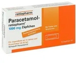 Paracetamol ratiopharm 1000mg Z&auml;pfchen