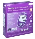 Beurer Blutzuckermessger&auml;t Gl 44 mg/dl lila