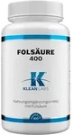 Klean Labs Fols&auml;ure 400 mcg Kapseln