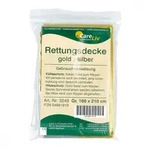 Rettungsdecke gold/silber 160x210 cm
