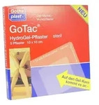 Gotac Hydrogel-pflaster L 10x10 cm steril