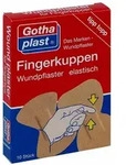 Gothaplast Fingerkuppenwundpfl.elastisch 2 Gr&ouml;ssen