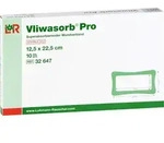Vliwasorb Pro suberabsorb.Komp.steril 12,5x22,5 cm