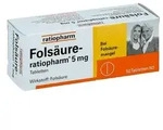 Fols&auml;ure Ratiopharm 5 mg Tabletten