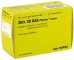 Zink 20 AAA-Pharma