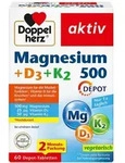Doppelherz Magnesium 500+D3+K2 Depot Tabletten