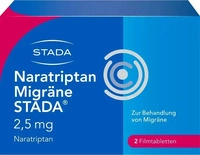 PZN-DE 09391930, Naratriptan Migr&auml;ne STADA 2,5 mg Filmtabletten Inhalt: 2 St