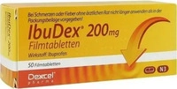 PZN-DE 09294888, Ibudex 200 mg Filmtabletten Inhalt: 50 St