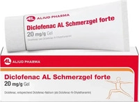 PZN-DE 18719890, Diclofenac AL Schmerzgel forte 20 mg/g Gel Inhalt: 180 g,