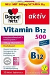PZN-DE 18674874, Doppelherz Vitamin B12 500 Tabletten Inhalt: 12.1 g, Grundpreis: