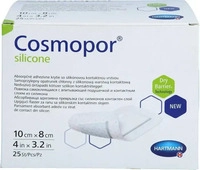 PZN-DE 17417715, Cosmopor silicone Wundverband 8x10 cm Verband Inhalt: 25 St