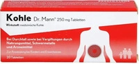 PZN-DE 15403005, Kohle Dr. Mann 250 mg Tabletten Inhalt: 20 St