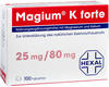 PZN-DE 02881826, Magium K forte Tabletten Inhalt: 62 g, Grundpreis: &euro; 156,45 /