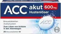 PZN-DE 00010808, ACC akut 600 mg Hustenl&ouml;ser, Brausetabletten Inhalt: 20 St