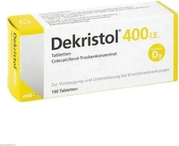 PZN-DE 06883727, Dekristol 400 I.E. Tabletten Inhalt: 100 St