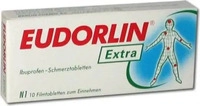 PZN-DE 06158883, Eudorlin extra Ibuprofen Schmerztabletten Filmtabletten Inhalt: 10