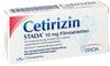 PZN-DE 02246596, Cetirizin STADA 10 mg Filmtabletten Inhalt: 7 St