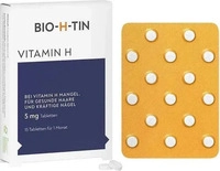 PZN-DE 09900449, BIO-H-TIN Vitamin H 5 mg Tabletten Inhalt: 15 St