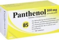 PZN-DE 06150835, Panthenol 100 mg Jenapharm Tabletten Inhalt: 100 St