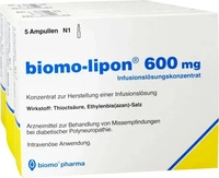 PZN-DE 06897646, Biomo Lipon 600 mg Ampullen Inhalt: 20 St
