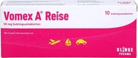 PZN-DE 12557966, Vomex A Reise Sublingualtabletten Inhalt: 10 St